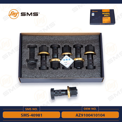 AZ9100410104 Sinotruk Howo Şasi Parçaları Ön Bijon Cıvatası SMS-40981