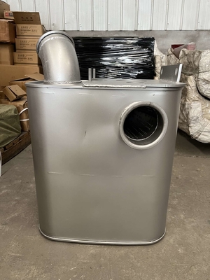 WG9727540001 Muffler Sinotruck HOWO Dump Truck yedek parçaları WD615 Motor