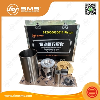 612600030011 Silindir Liner WEICHAI Motor Parçaları Piston Ring Pin Motor Beş Desteklemesi WEICHAI WD615